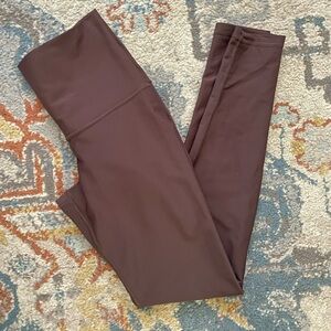 Old Navy Active PowerSoft Dark Brown Leggings